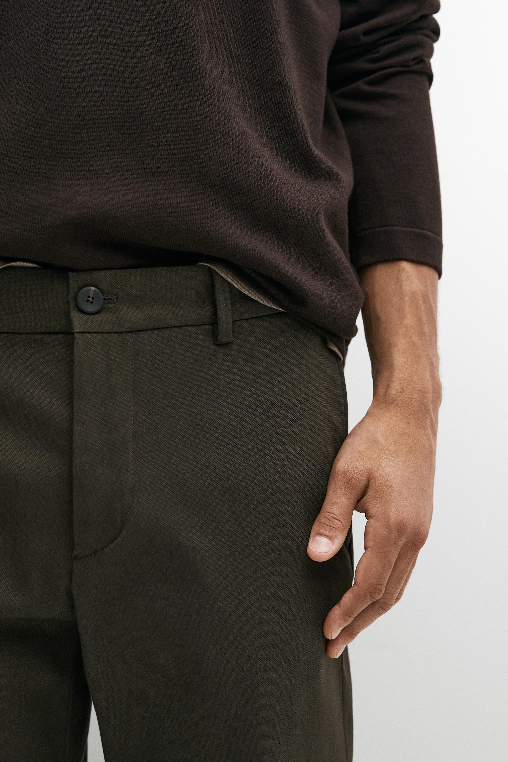 Slim fit pants